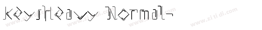 KeysHeavy Normal字体转换